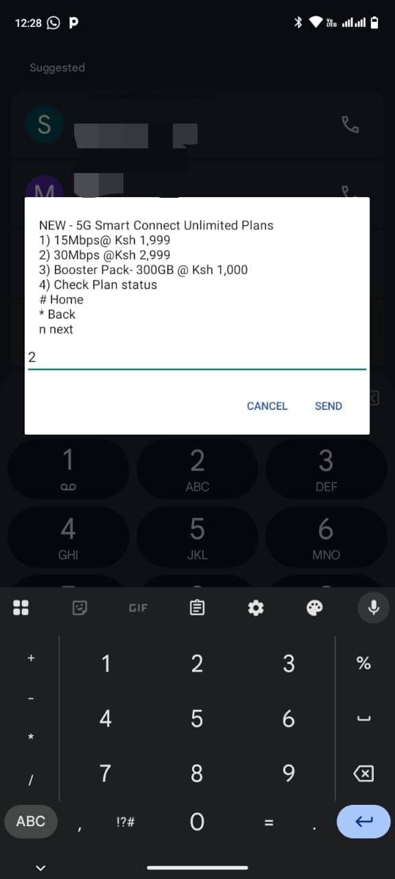 Step 5: Select Airtel 5G router data plan for resubscription